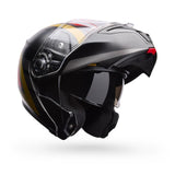 Casco Moto Calle SRT The Good Ride Negro/Rojo Certificado QR Bell