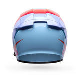 Casco Moto Calle Lithium Passion Azul Claro Certificado QR Bell