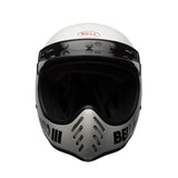 Casco Moto Calle Moto-3 Classic Blanco Certificado QR Bell