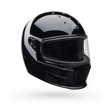 Casco Moto Calle Eliminator Menace Negro Certificado QR Bell