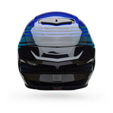 Casco Moto Calle Race Star DLX Flex Azul/Negro Certificado QR Bell