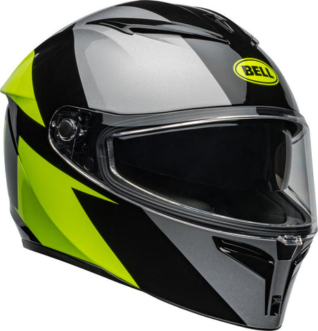 Casco Moto Calle Lithium Shear Gris Certificado QR Bell