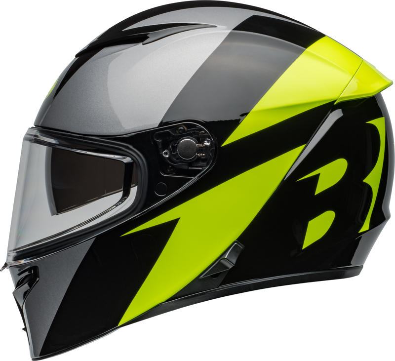 Casco Moto Calle Lithium Shear Gris Certificado QR Bell