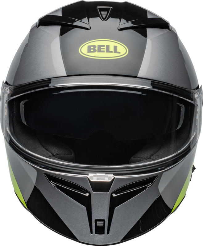Casco Moto Calle Lithium Shear Gris Certificado QR Bell
