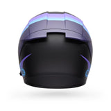 Casco Moto Calle Lithium Passion Negro/Azul Certificado QR Bell