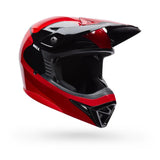 Casco Moto MX-10 Rojo/Negro Certificado QR Bell