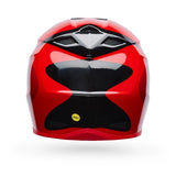 Casco Moto MX-10 Rojo/Negro Certificado QR Bell