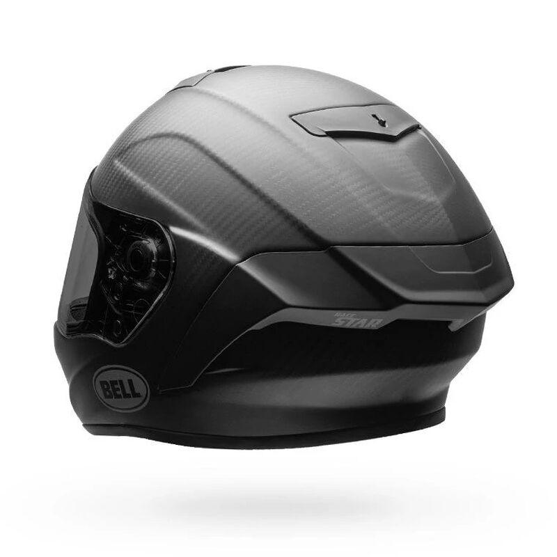 Casco Moto Calle Race Star DLX Flex Negro Mate Certificado QR Bell