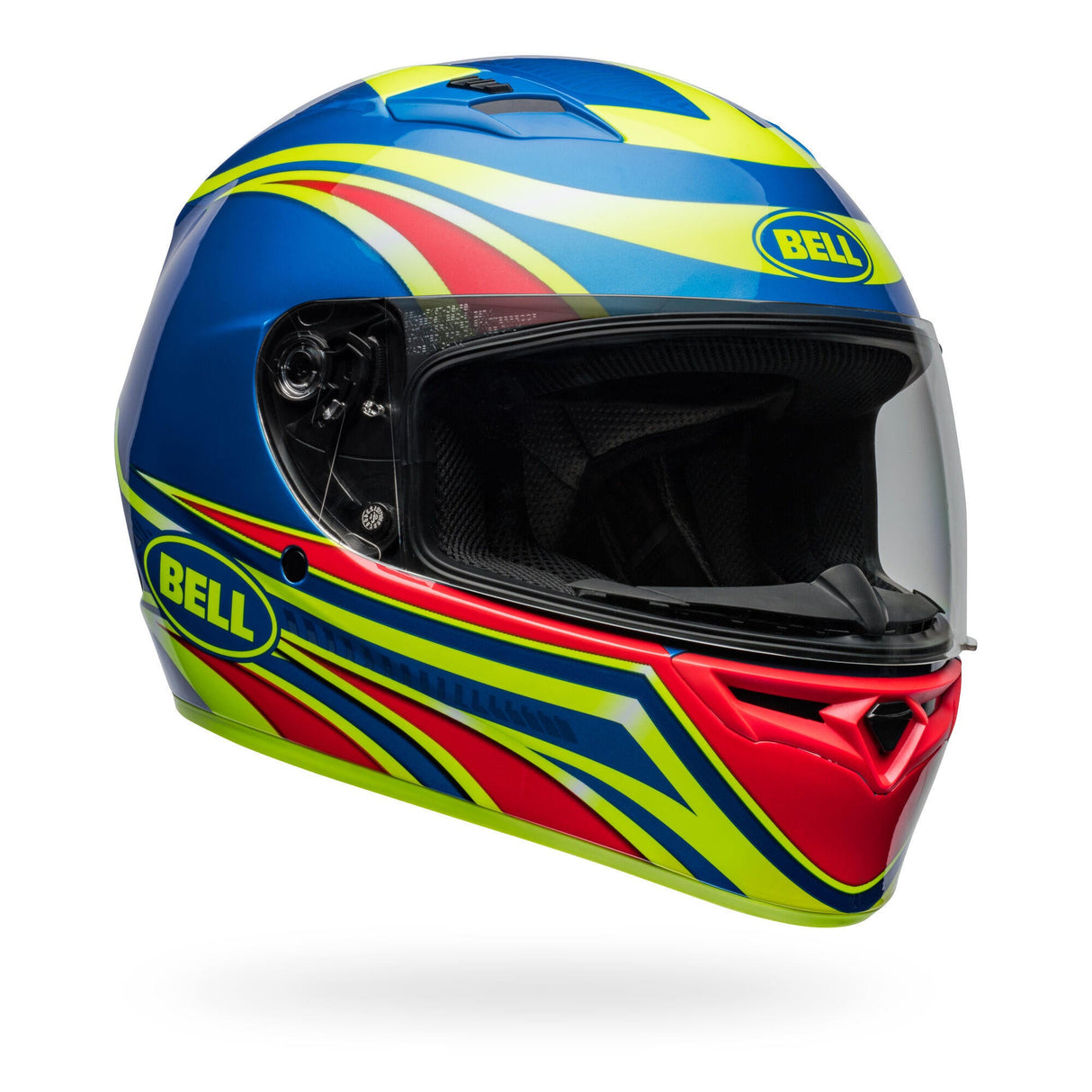 Casco Moto Calle Qualifier Azul Certificado QR Bell