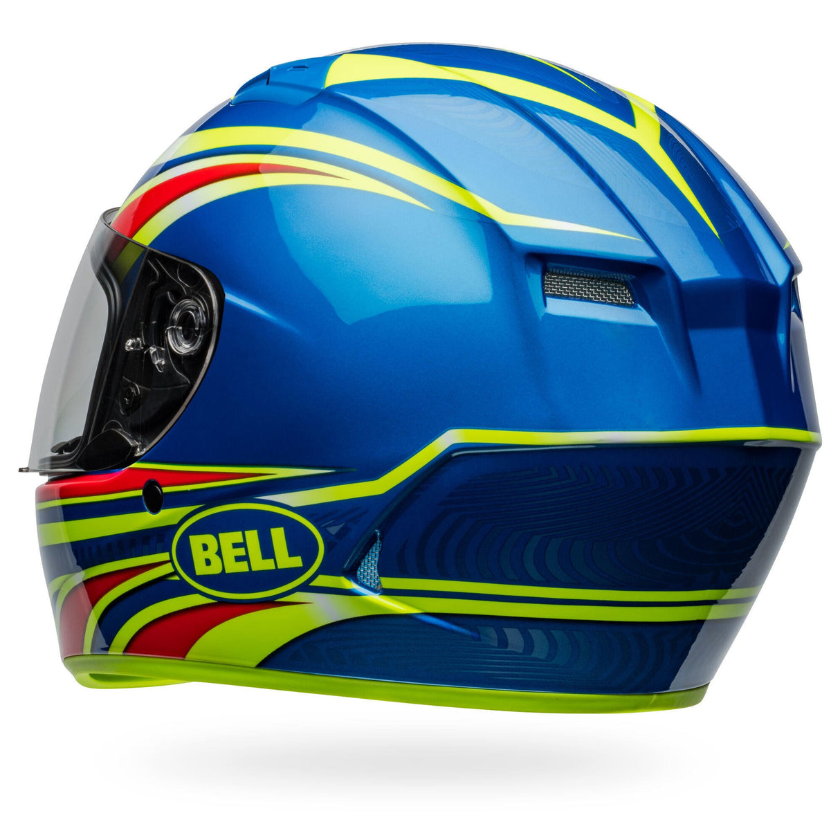 Casco Moto Calle Qualifier Azul Certificado QR Bell