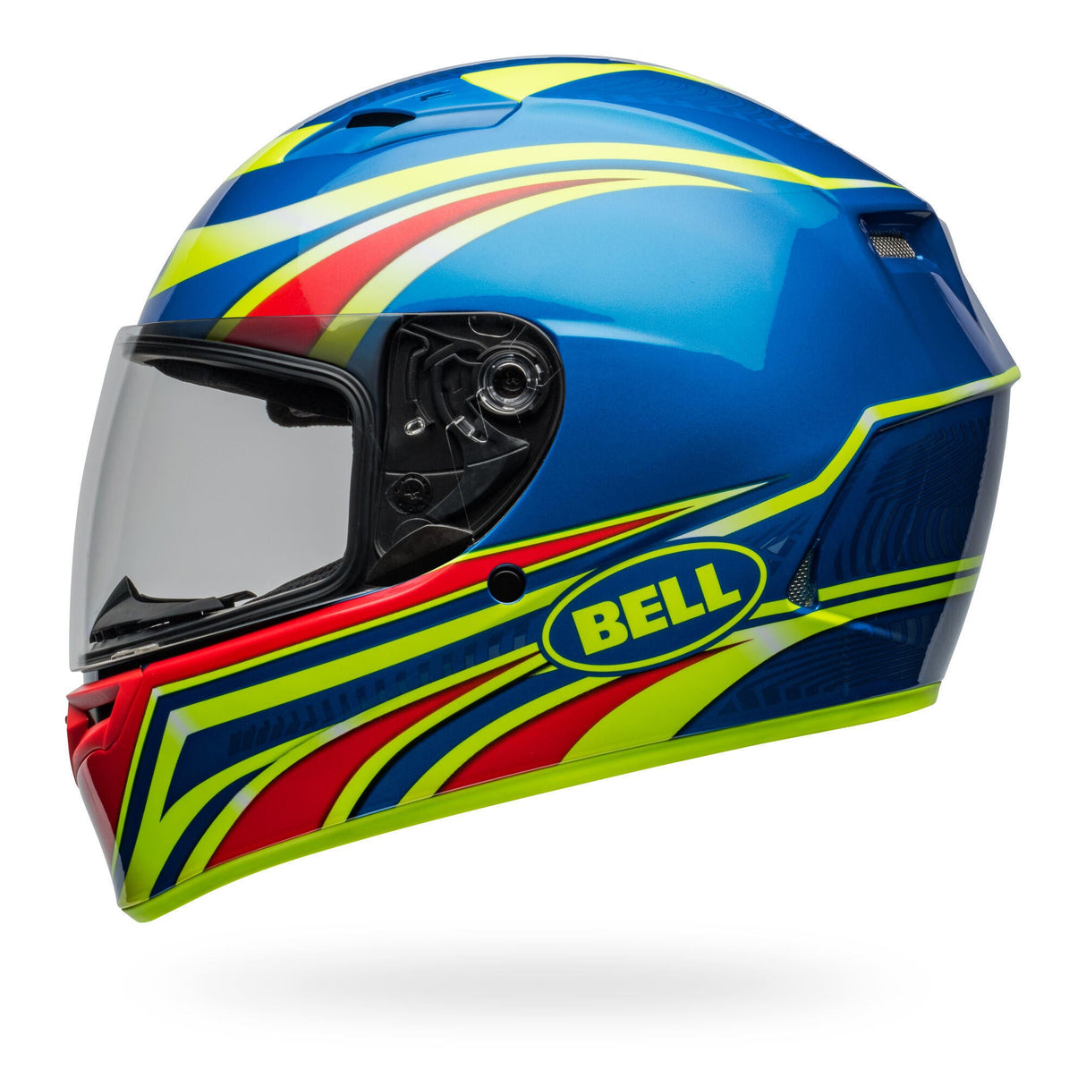 Casco Moto Calle Qualifier Azul Certificado QR Bell