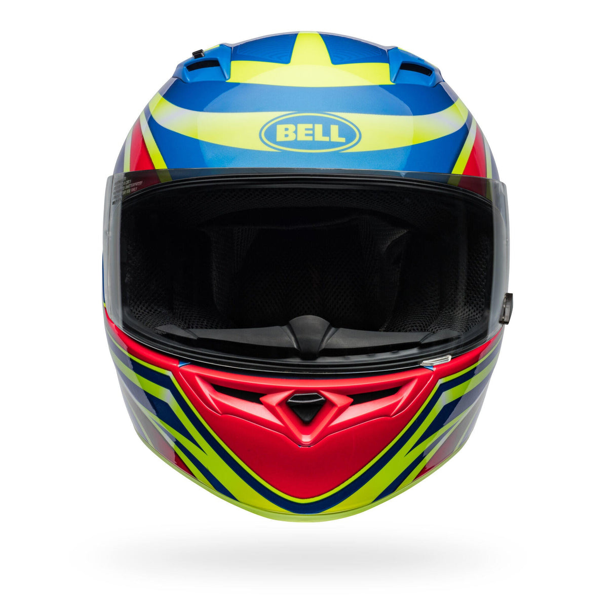 Casco Moto Calle Qualifier Azul Certificado QR Bell
