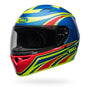 Casco Moto Calle Qualifier Azul Certificado QR Bell