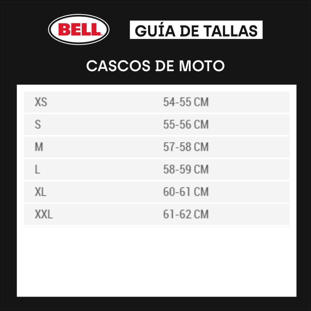 Casco Moto Spherical Moto-10 Blanco/Negro Certificado QR Bell