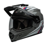 Casco Moto Calle MX-9 Adventure Mips Alpine Negro Certificado QR Bell
