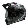 Casco Moto Calle MX-9 Adventure Mips Alpine Negro Certificado QR Bell