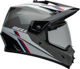 Casco Moto Calle MX-9 Adventure Mips Alpine Negro Certificado QR Bell