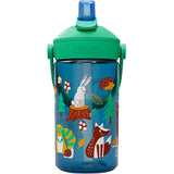 Botella Infantil Thrive Flip Straw Friendly Forest 400ml Azul CamelBak