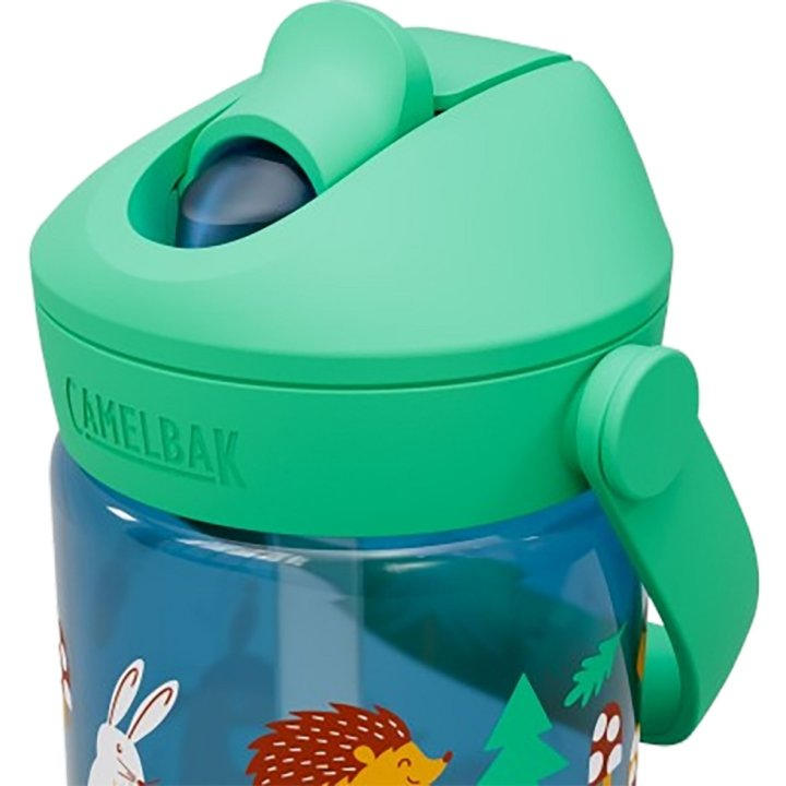 Botella Infantil Thrive Flip Straw Friendly Forest 400ml Azul CamelBak