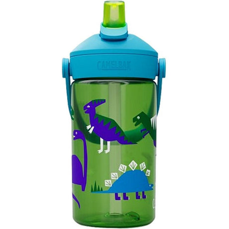 Botella Infantil Thrive Flip Straw Hip Dinos 400ml Verde CamelBak