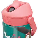 Botella Infantil Thrive Flip Straw Mermaid Friends 400ml Verde CamelBak