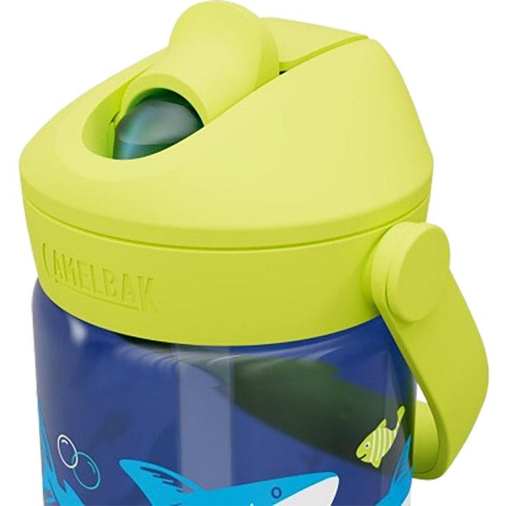 Botella Infantil Thrive Flip Straw Sharks and Rays 400ml Azul CamelBak