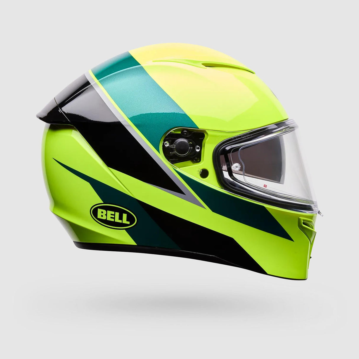 Casco Moto Calle Lithium Flip Amarillo Bell