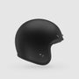 Casco Moto Calle Custom 500 Solid Negro Mate Bell