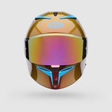 Casco Moto Calle Lithium Mips Plus Delta Amarillo/Naranjo Bell
