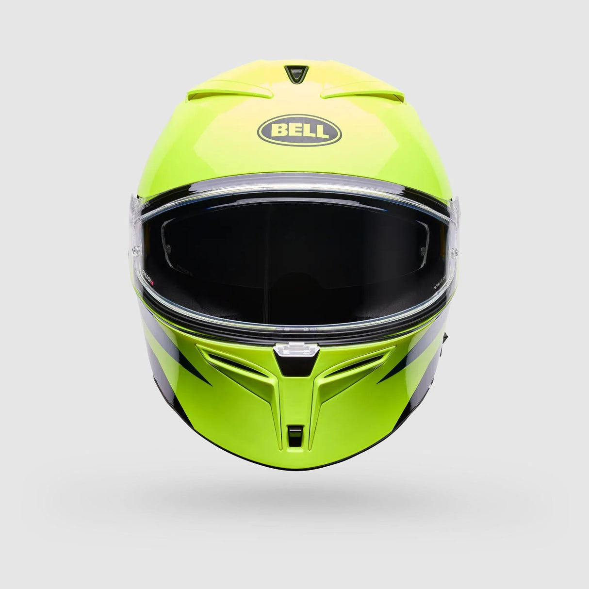 Casco Moto Calle Lithium Flip Amarillo Bell