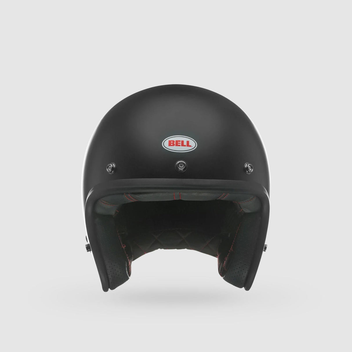 Casco Moto Calle Custom 500 Solid Negro Mate Bell