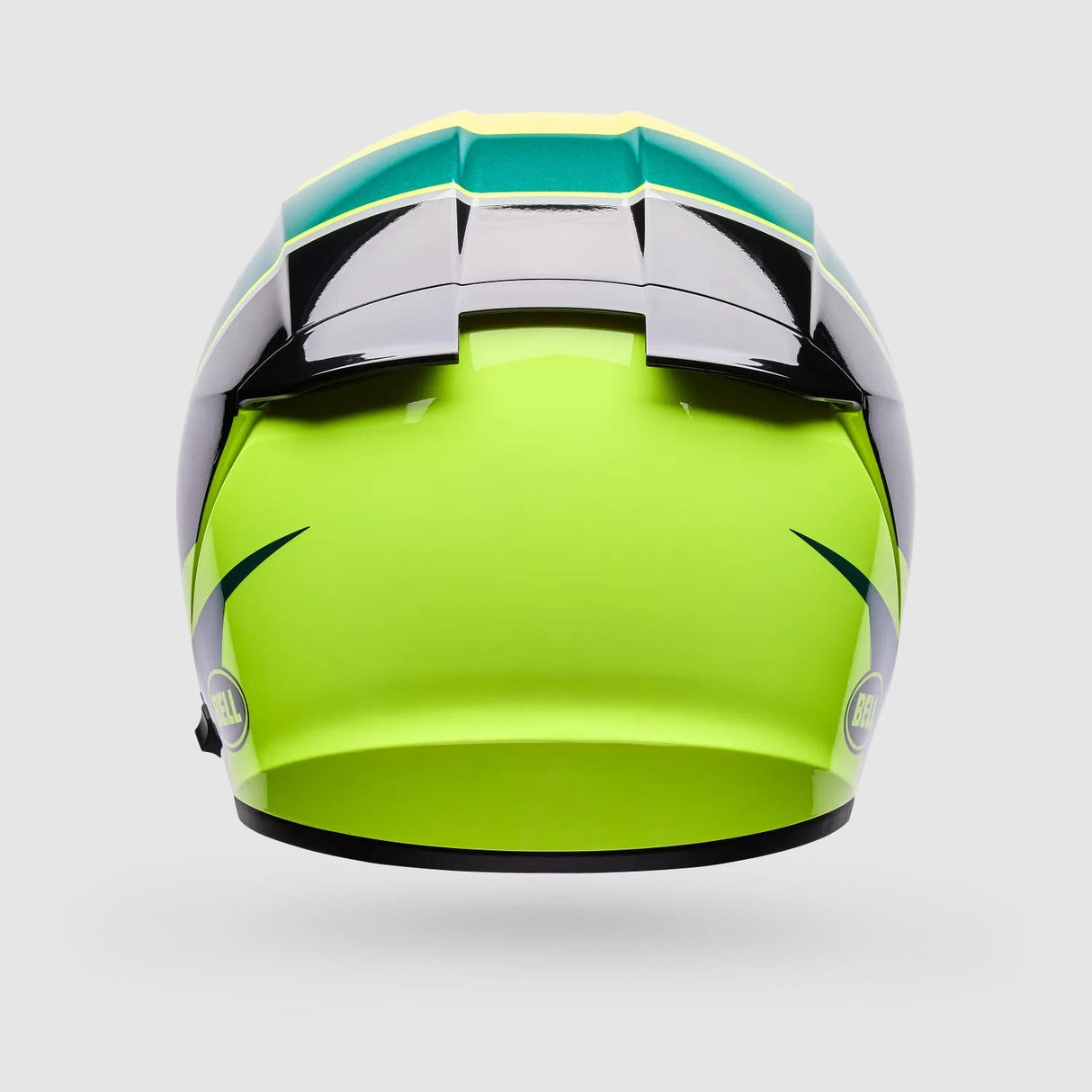 Casco Moto Calle Lithium Flip Amarillo Bell