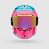 Casco Moto Calle Lithium Mips Plus Fluid Azul/Rosado Bell