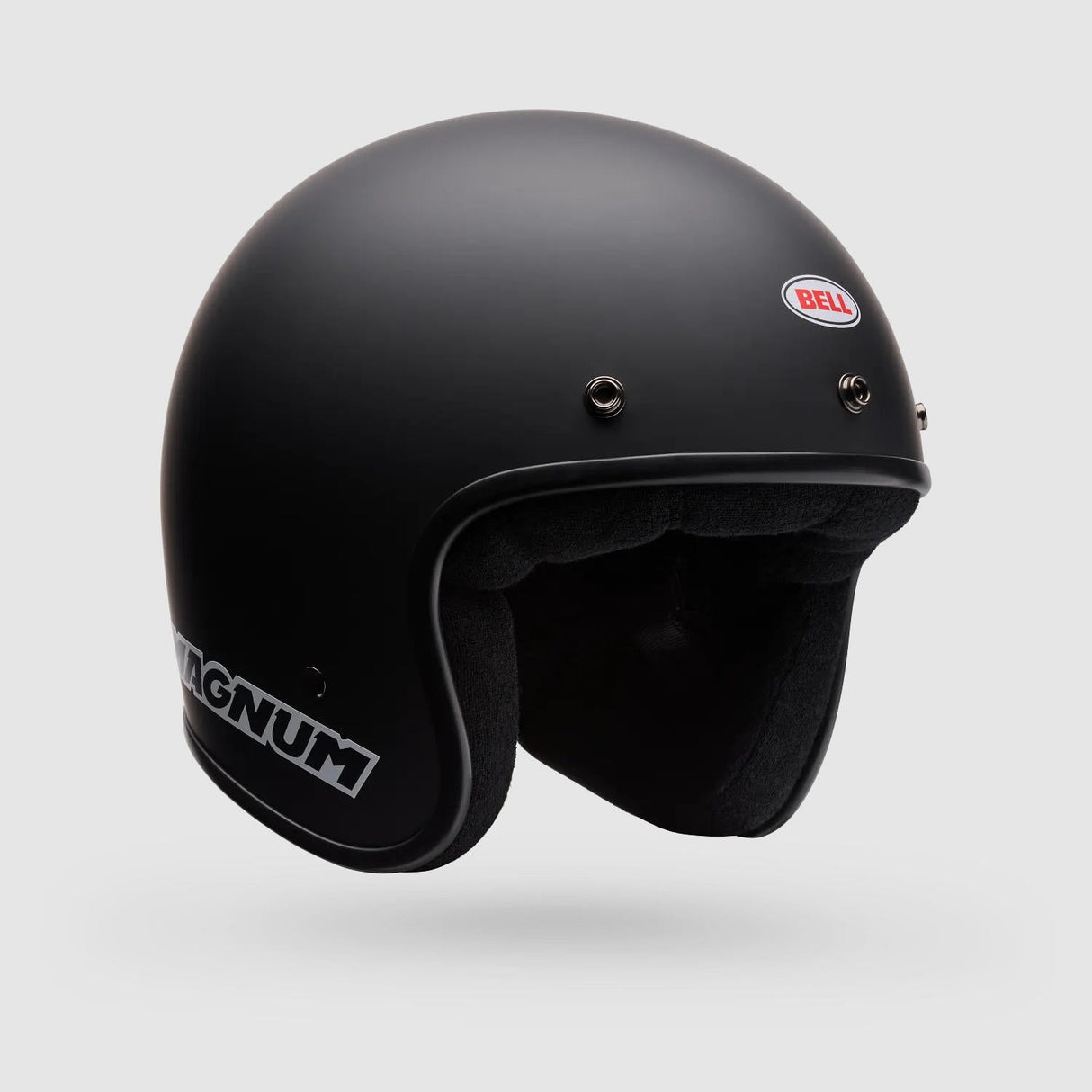 Casco Moto Calle Magnum Solid Solid Negro Mate Bell