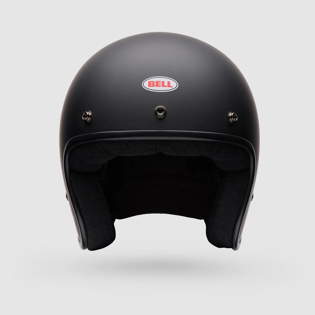 Casco Moto Calle Magnum Solid Solid Negro Mate Bell