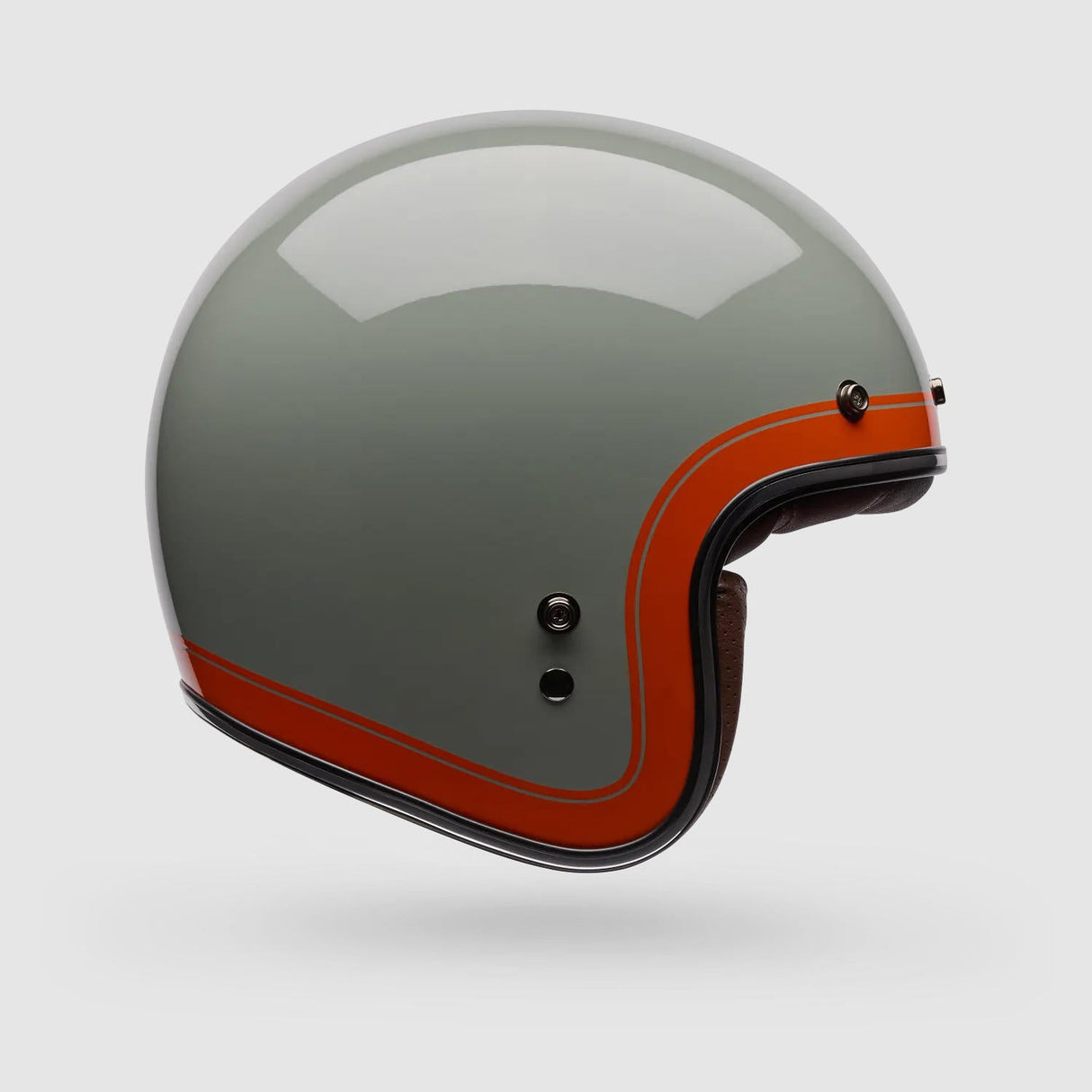 Casco Moto Calle Custom 500 Crate Gris Bell