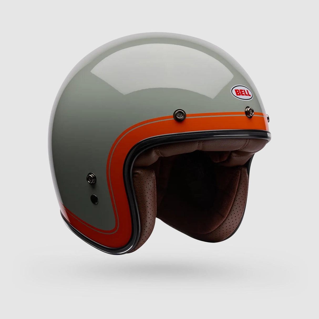 Casco Moto Calle Custom 500 Crate Gris Bell