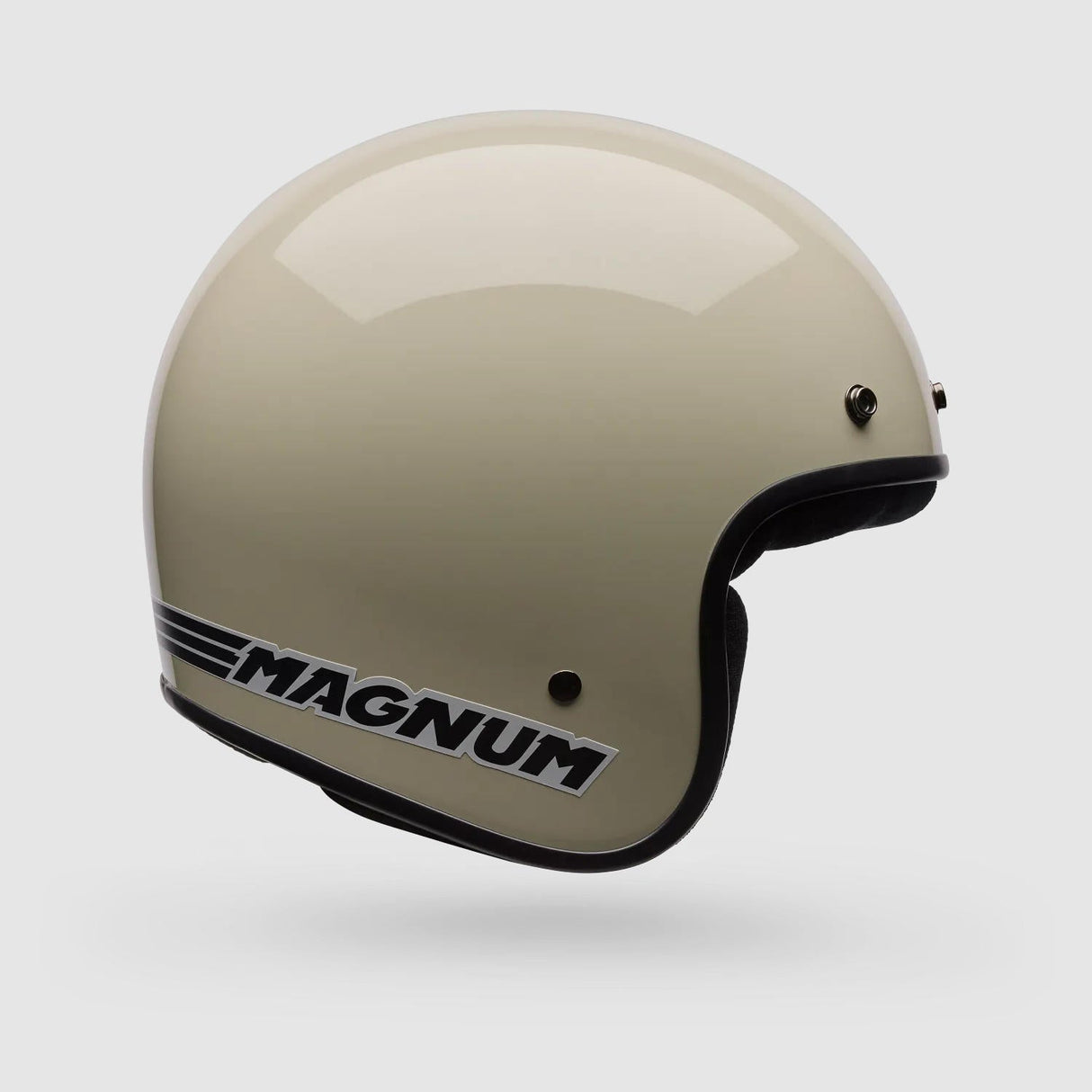 Casco Moto Calle Magnum Solid Blanco Bell