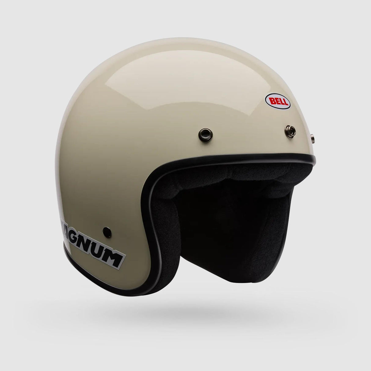Casco Moto Calle Magnum Solid Blanco Bell