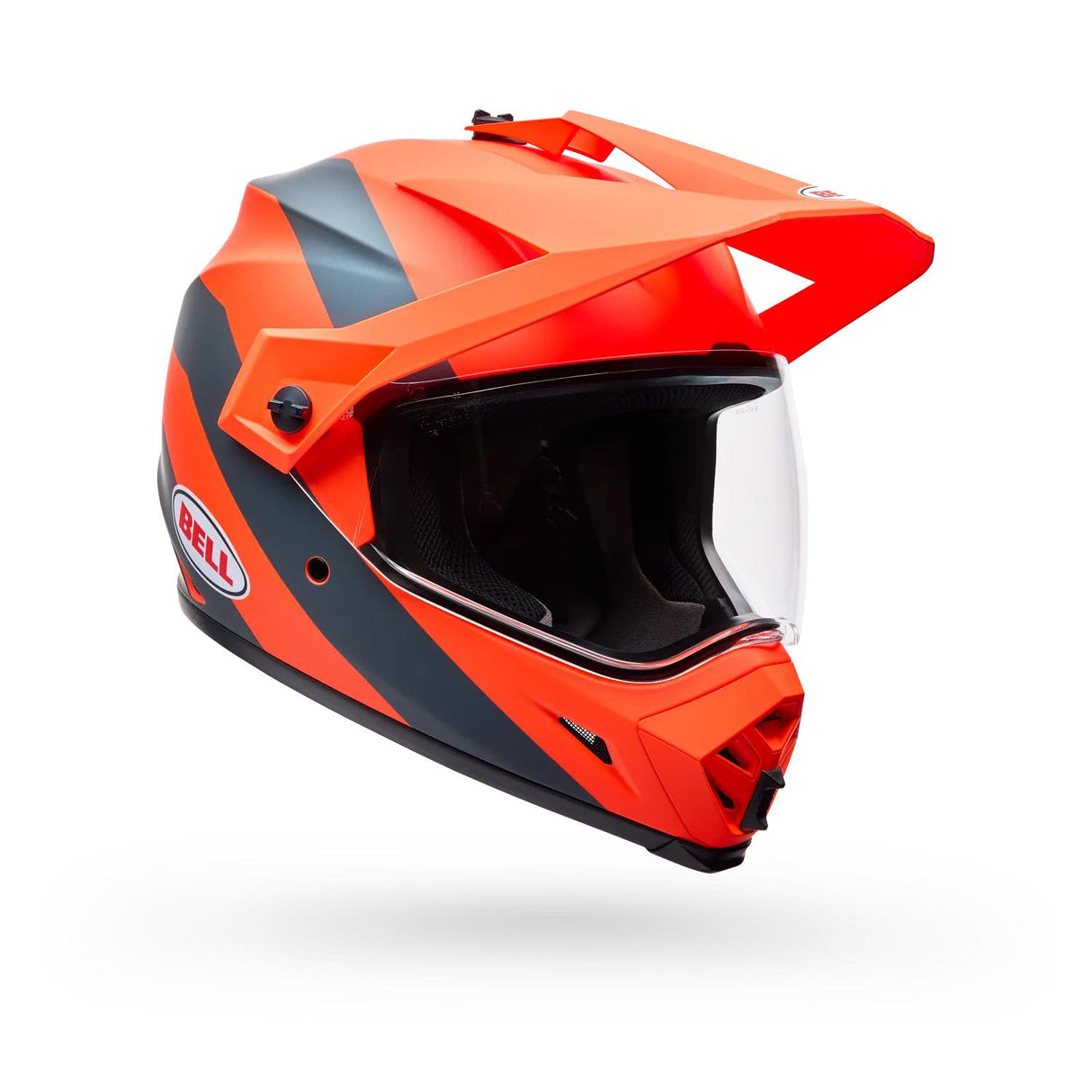 Casco Moto Calle MX-9 ADV Naranjo Bell