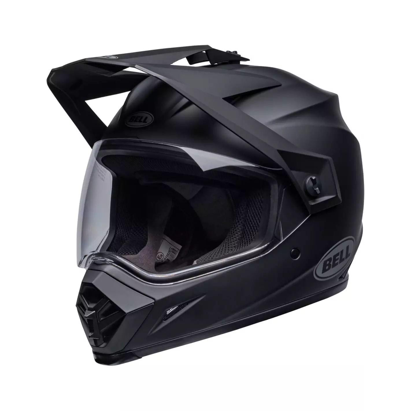Casco Moto Calle MX-9 Adventure Mips Negro Certificado QR Bell