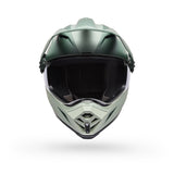 Casco Moto Calle MX-9 ADV Verde Certificado QR Bell