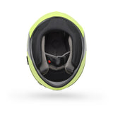 Casco Moto Calle Qualifier Clip Amarillo Certificado QR Bell
