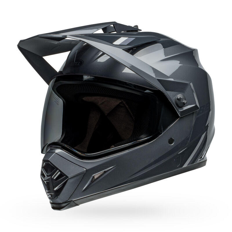Casco Moto Calle MX-9 Adventure Mips Alpine Gris Carbon Certificado QR Bell