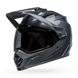 Casco Moto Calle MX-9 Adventure Mips Alpine Gris Carbon Certificado QR Bell