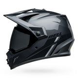 Casco Moto Calle MX-9 Adventure Mips Alpine Gris Carbon Certificado QR Bell