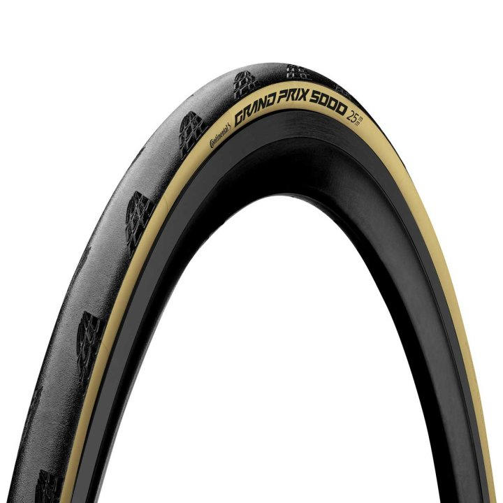 Neumatico Bicicleta Ruta Grand Prix 5000 700x28C Negro Continental