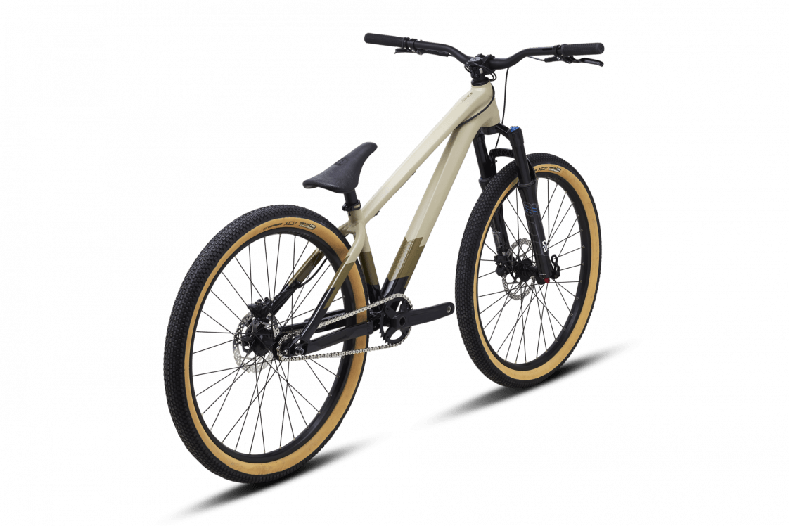 Bicicleta Dirt Polygon Trid Blk/Cream
