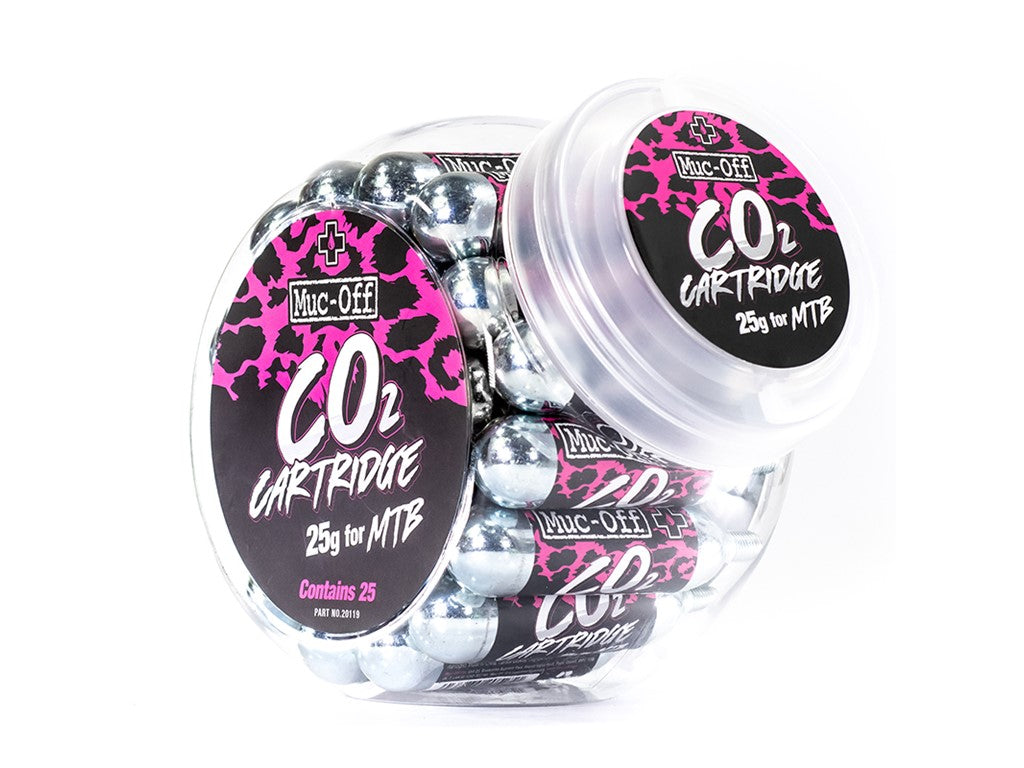 Kit Muc-Off Co2 Cartridge 25G Pack Meson 25Pcs (20119)