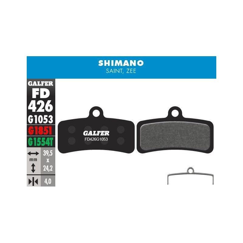 Pastillas Galfer Shimano Saint Br-M810, Zee